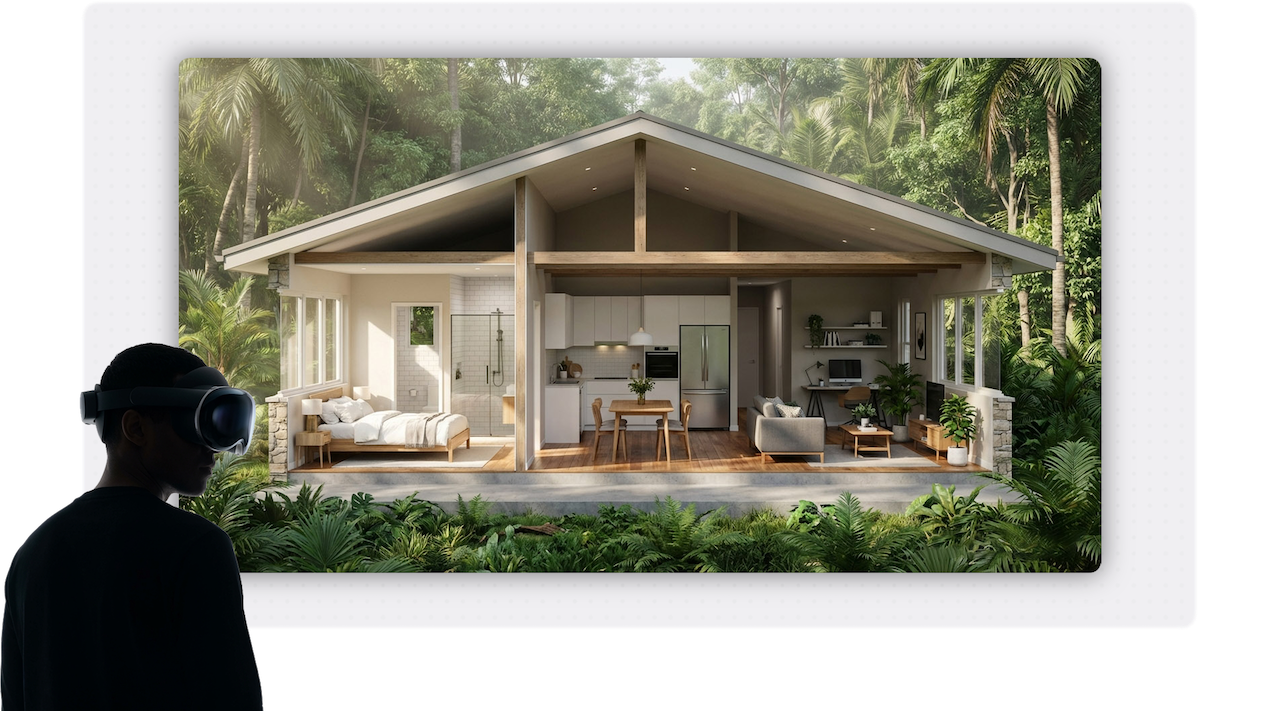 Esperienza immersiva H-Verse in realtà virtuale